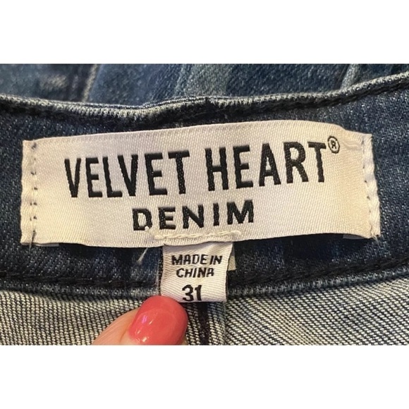 Velvet Heart Premium Denim Skirt Womens Size 31‎ (955) - Picture 4 of 7